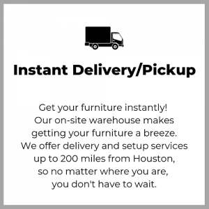 instant delivery/pickup, outdoor furniture houston